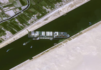 Suez Canal Blocked After Giant Container Ship Gets Stuck